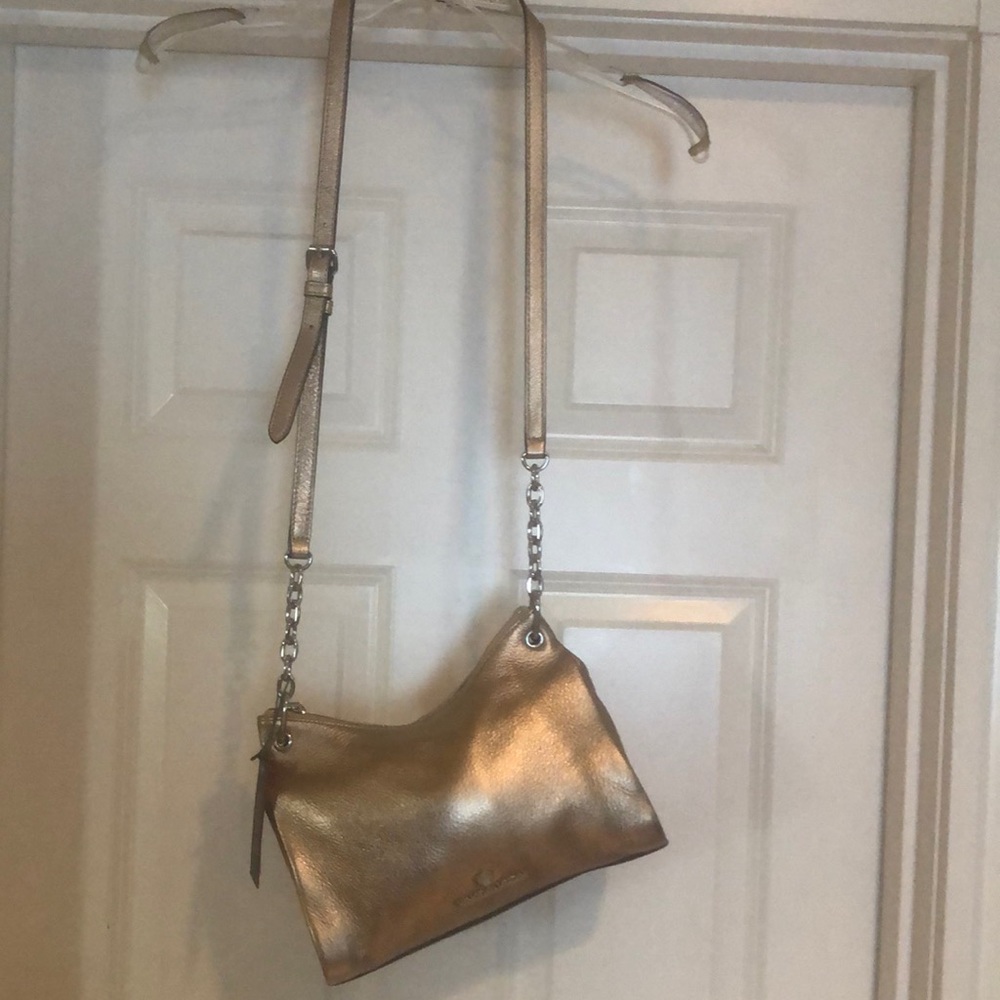 Nwt - gold leather Vince Camuto Shoulder bag